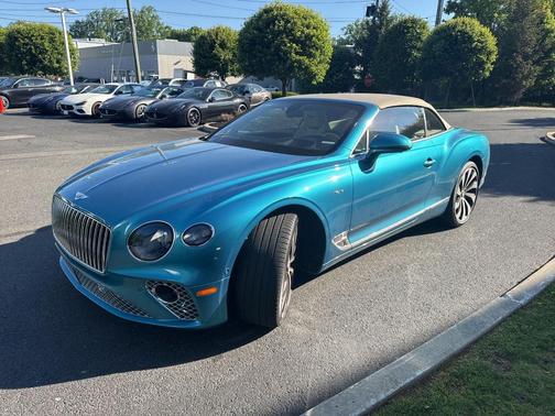Topaz Blue 2024 Bentley Continental GT V8