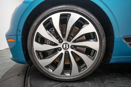 Topaz Blue 2024 Bentley Continental GT V8