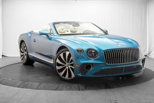 Topaz Blue 2024 Bentley Continental GT V8