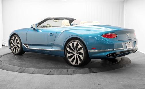 Topaz Blue 2024 Bentley Continental GT V8