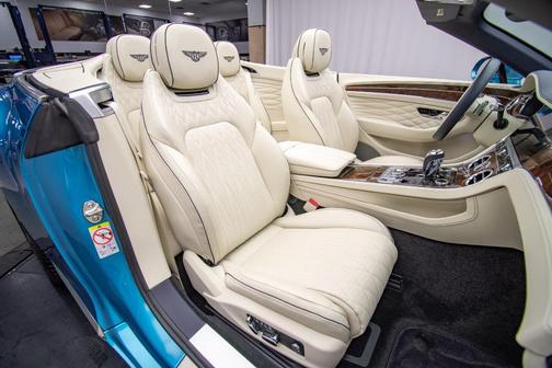 Topaz Blue 2024 Bentley Continental GT V8