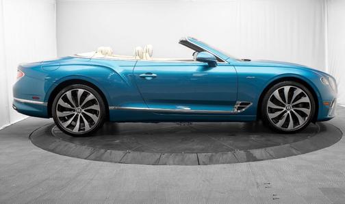 Topaz Blue 2024 Bentley Continental GT V8