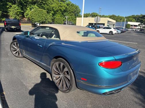 Topaz Blue 2024 Bentley Continental GT V8