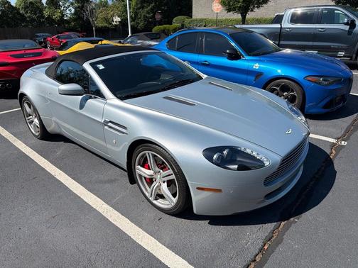 Titanium Silver 2009 Aston Martin V8 Vantage