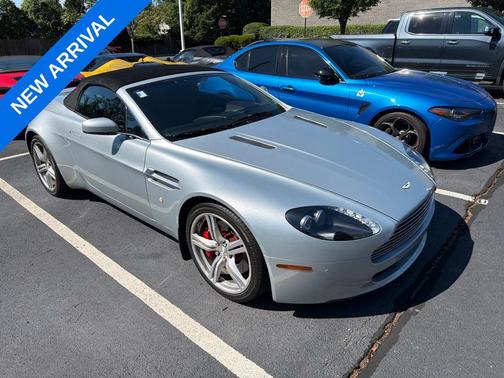 Titanium Silver 2009 Aston Martin V8 Vantage