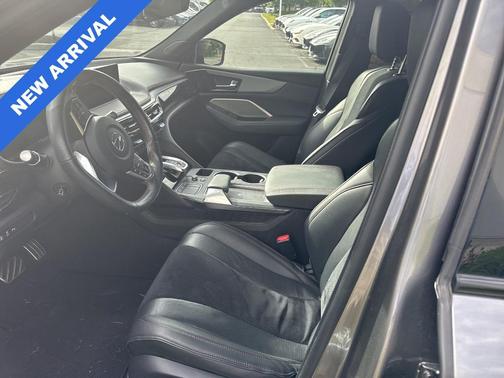 Liquid Carbon Metallic 2022 Acura MDX A-Spec