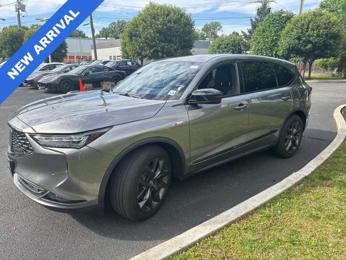 Liquid Carbon Metallic 2022 Acura MDX A-Spec