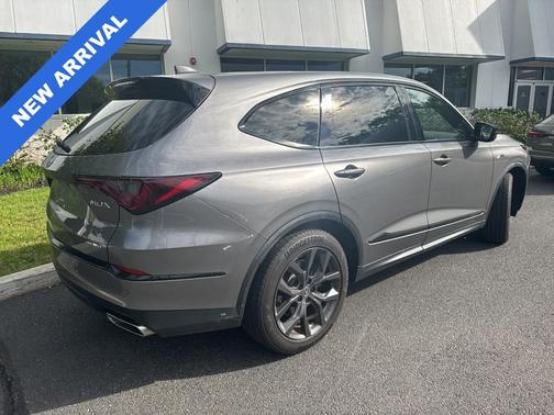 Liquid Carbon Metallic 2022 Acura MDX A-Spec