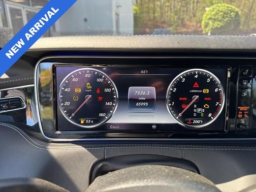Black 2016 Mercedes-Benz S-Class S 550 4MATIC