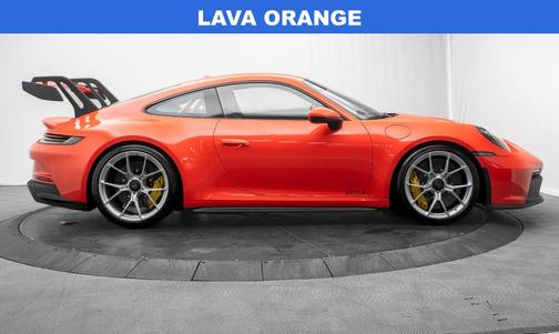 Lava Orange 2022 Porsche 911 GT3