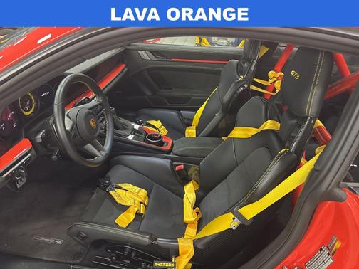 Lava Orange 2022 Porsche 911 GT3