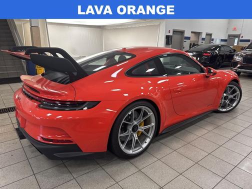 Lava Orange 2022 Porsche 911 GT3