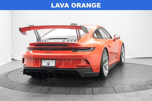 Lava Orange 2022 Porsche 911 GT3