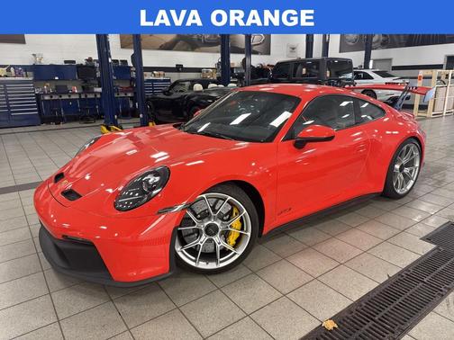Lava Orange 2022 Porsche 911 GT3