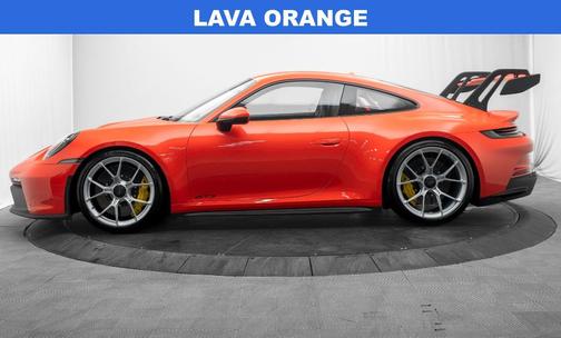 Lava Orange 2022 Porsche 911 GT3
