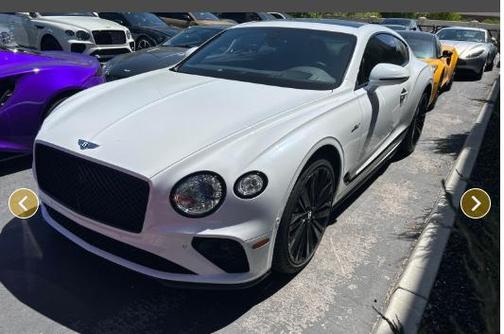 Snow Quartz Pearlescent by Mulliner 2022 Bentley Continental GT Speed