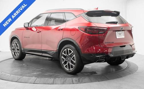 Radiant Red 2025 Chevrolet Blazer RS