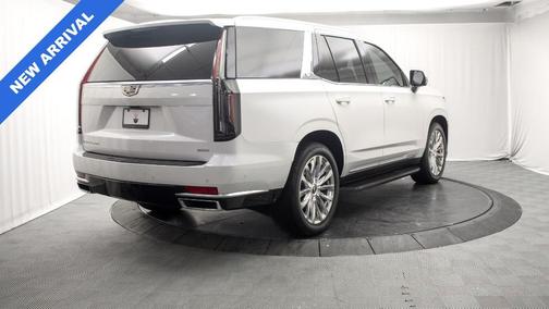 Crystal White Tri-Coat 2023 Cadillac Escalade Premium Luxury