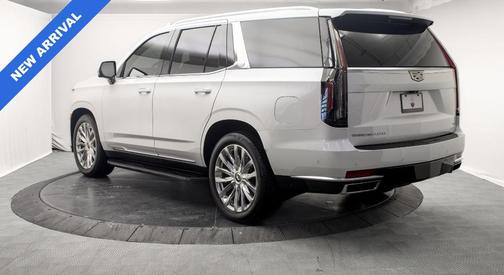 Crystal White Tri-Coat 2023 Cadillac Escalade Premium Luxury