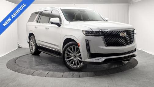 Crystal White Tri-Coat 2023 Cadillac Escalade Premium Luxury