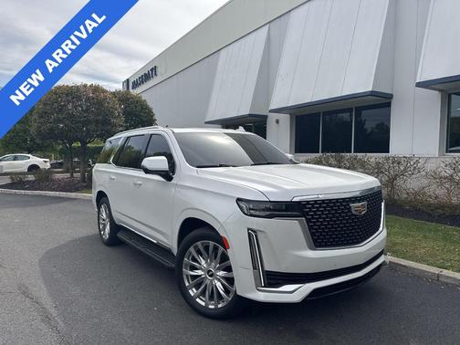 Crystal White Tri-Coat 2023 Cadillac Escalade Premium Luxury