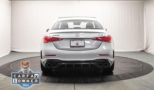 Cirrus Silver Metallic 2024 Mercedes-Benz AMG C 43 Base 4MATIC