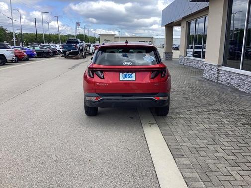 Calypso Red 2022 Hyundai TUCSON SEL