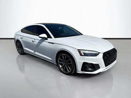 White 2024 Audi A5 Sportback 45 S Line Premium