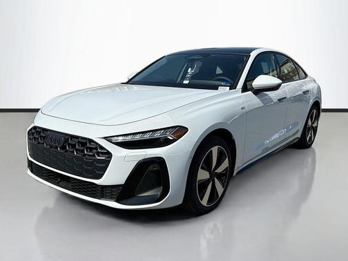 Glacier White 2026 Audi A5 Premium Plus TFSI quattro S tronic