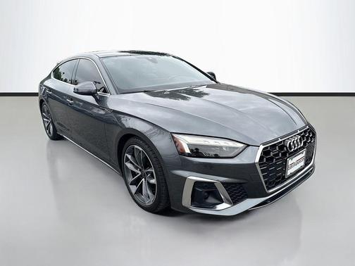 Daytona Gray Pearl Effect 2024 Audi A5 Sportback 45 S Line Premium
