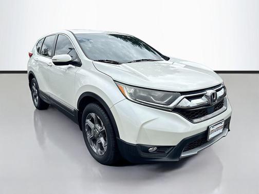 Diamond White Pearl 2017 Honda CR-V EX-L