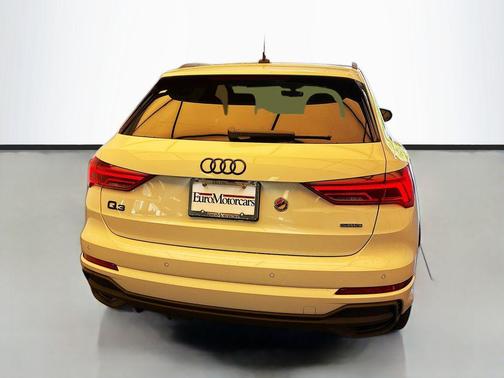 Glacier White 2025 Audi Q3 45 S line Premium Plus