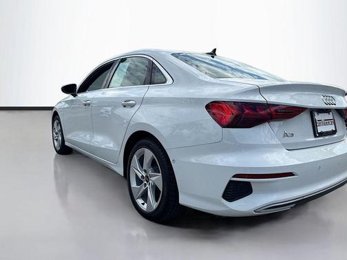 Glacier White Metallic 2023 Audi A3 Premium