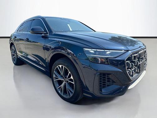 Waitomo Blue Metallic 2025 Audi Q8 55 Premium