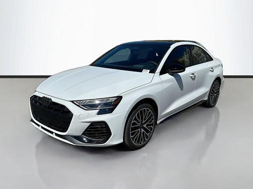 glacier white metallic 2026 Audi S3 TFSI quattro S tronic