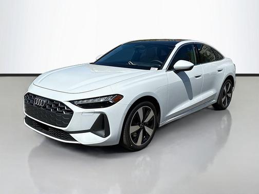 Glacier White 2025 Audi A5 Premium Plus TFSI quattro S tronic