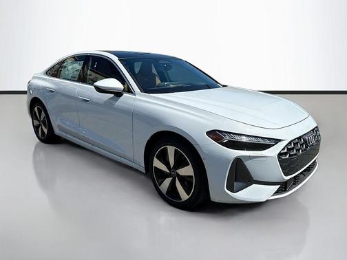 Glacier White 2025 Audi A5 Premium Plus TFSI quattro S tronic