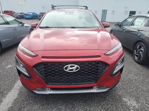 Red 2021 Hyundai KONA SEL Plus