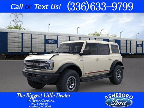Wimbledon White 2026 Ford Bronco Outer Banks