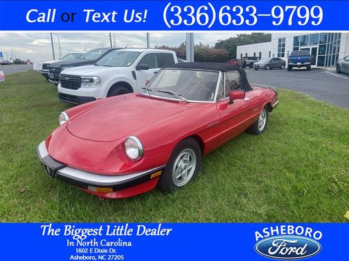 1986 Alfa Romeo Spider Veloce