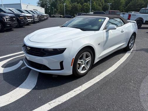 Summit White 2019 Chevrolet Camaro 1LT