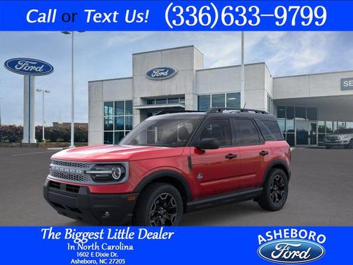 Ruby Red Metallic Tinted Clearcoat 2026 Ford Bronco Sport Outer Banks