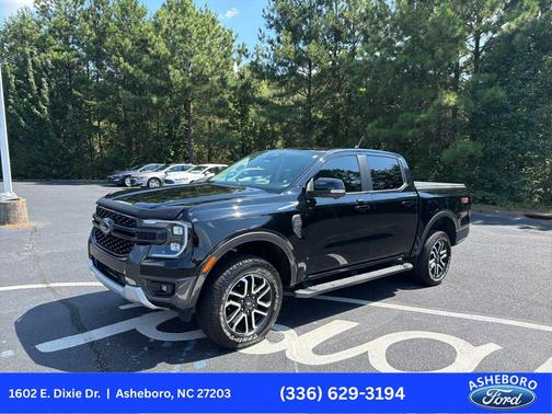 Shadow Black 2024 Ford Ranger LARIAT