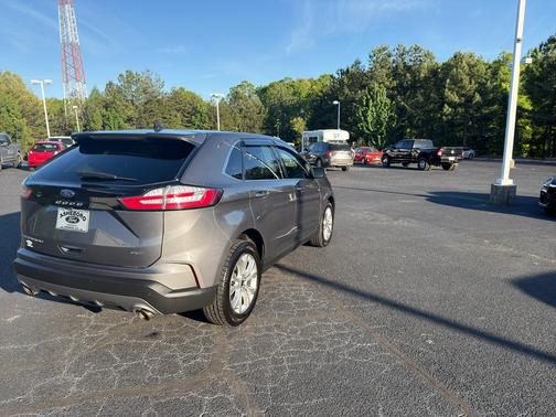 Carbonized Gray Metallic 2024 Ford Edge Titanium