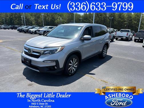 Lunar Silver Metallic 2019 Honda Pilot EX-L