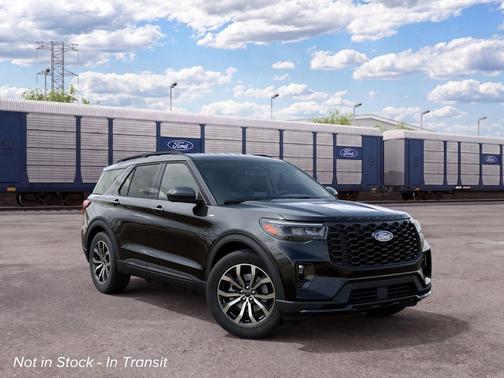 Agate Black Metallic 2027 Ford Explorer ST-Line