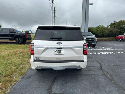 White Platinum Metallic Tri-Coat 2019 Ford Expedition Platinum