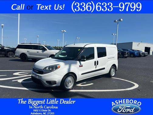 Bright White 2022 RAM ProMaster City Tradesman