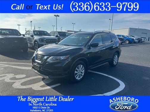 Magnetic Black 2017 Nissan Rogue SV
