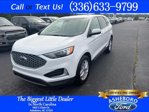 Oxford White 2024 Ford Edge SEL